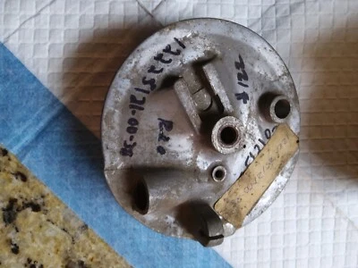 122-25121-02 YAMAHA HS 1 L5T YG 5 YL 1 2 67-71 FRONT BRAKE BACKING PLATE R20 - Image 1 of 3