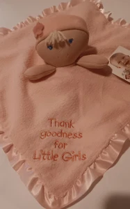 Kids Preferred Pink My 1st Doll Security THANK GOODNESS LITTLE GIRLS Lovey Nwt - Picture 1 of 8