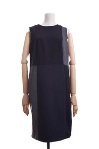 Akris Punto Dress Black / Gray Blend Sleeveless Size USA 12 - Picture 1 of 12