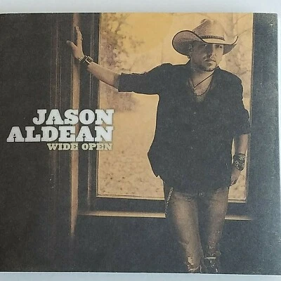 Wide Open [Digipak] by Jason Aldean (CD, Apr-2009, Broken Bow) Promo CD - Image 1 of 4