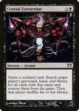 Cranial Extraction Champions of Kamigawa NM Black Rare MAGIC MTG CARD ABUGames