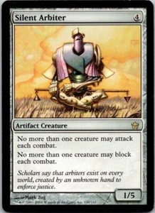 Magic the Gathering MTG Silent Arbither Fifth Dawn NM ref.M030 - Picture 1 of 3