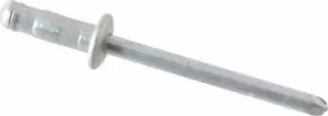 Blind Rivet: Size 52-53, 5/32 x .056-.196 Dome Head, Steel, 250 Pack - Picture 1 of 6