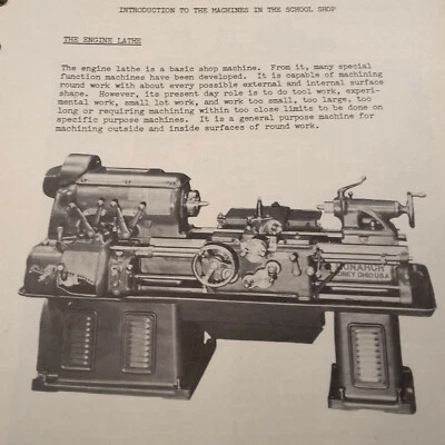 Pratt & Whitney 1941 entrenamiento en amoladora cilíndrica manual Foto 1 de 4