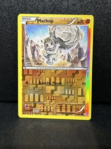 Pokémon TCG Machop Generations 40/83 Reverse Holo Common - lp - Picture 1 of 2