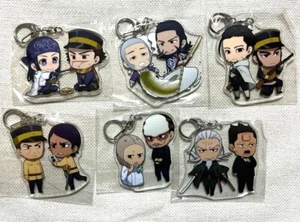 Golden Kamuy figure acrylic key chain Lot 6 set Asirpa Ogata anime Japan m596 - Picture 1 of 3