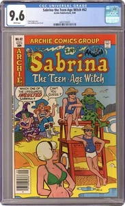 SABRINA The TEEN-AGE WITCH #62 CGC 9.6 Bikini Cover! Archie Comics NEWSSTAND! - Picture 1 of 2
