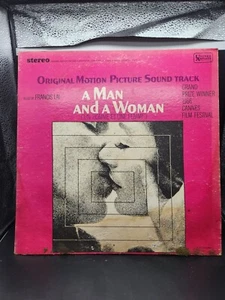Francis Lai A Man And A Woman Original Motion Picture Soundtrack Vinyl LP - Picture 1 of 2