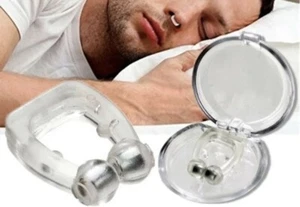 3x Schnarch Stopper Magnet Nasenclip Schnarchen Schnarchstopper+Aufbewahrungsbox - Bild 1 von 12