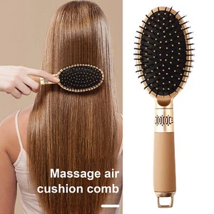 Massage Brush for Healthy Hair Elastic Scalp Comb Air Cushion Set Frizz-free - Picture 1 of 18