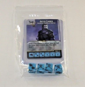 D&D Dice Masters Tumba de la Aniquilación * ARTUS CIMBER * RARO poco común CURA 4 dados - Imagen 1 de 1