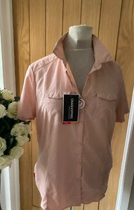 NEW Craghoppers Nosilife Solarshield M women's shirt size 14/16 holiday - Picture 1 of 3