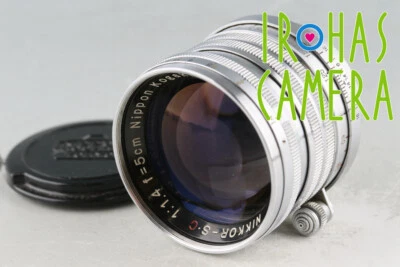 Nikon Nikkor-S.C 50mm F/1.4 Lens for Leica L39 #52923 A3 - Image 1 of 4