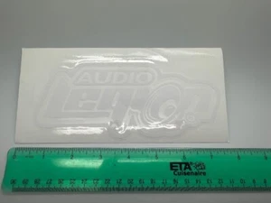 Audio Legion car audio decal sticker WHITE - Bild 1 von 1