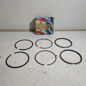SERIE FASCE ELASTICHE PISTONI STD FIAT 126 - PANDA 650 cc ORIGINALE 5880868 - Picture 1 of 6