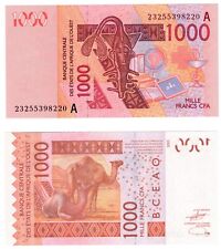2023 West African States Ivory Coast 1000 Francs CFA P115 UNC NEW