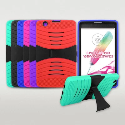 Protective Armor Kickstand Shock Proof Case Cover For T-Mobile LG G PAD X 8.0 - Image 1 of 2