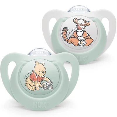 NUK Star Schnuller Silikon Gr.1 – Disney Winnie Pooh Design - Bild 1 von 4