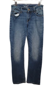 Wrangler Boot Cut Women's Western Jeans 29x32 Stitched Pocket Cowgirl Horseback - Picture 1 of 3