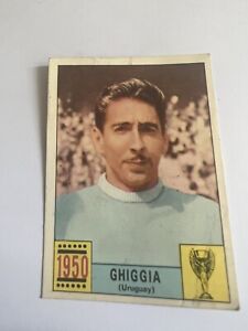 PANINI CARD STICKER ALBUM WORLD CUP MEXICO 70 1950 Uruguay GHIGGIA   ORIGINAL