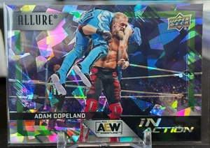 2024 Upper Deck AEW Adam Copeland Edge In Action Green Quartz /99 #IA-1 - Picture 1 of 2