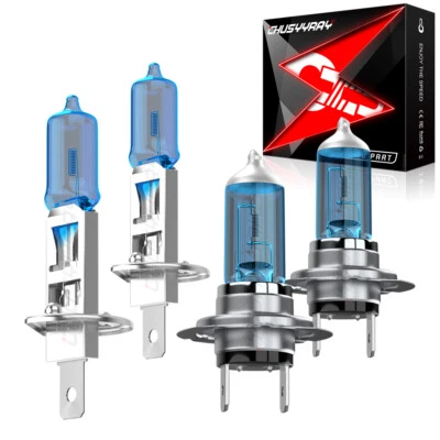 Faros halógenos bombillas de haz alto/bajo para Suzuki Forenza 2004-2008 4X Foto 1 de 4