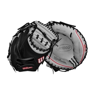 Wilson A1000 2024 33" CM33 Baseball Catcher's Mitt WBW10145433 RHT - Imagen 1 de 8