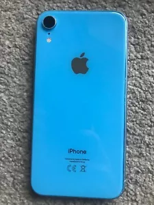 APPLE IPHONE XR 128GB UNLOCKED BLUE - Battery 90% - Picture 1 of 12
