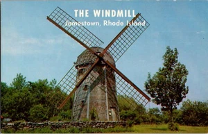Postal de colección Jamestown Rhode Island The Windmill - Imagen 1 de 2