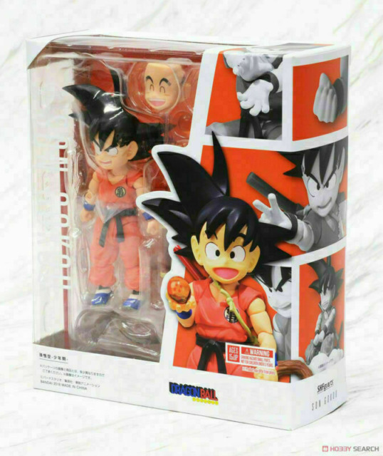 Boneco Goku Kakaroto Saiyajin Dragon Ball Shf - Frete Grátis