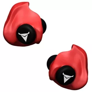 Decibullz Custom Molded Earplugs Highest 31dB NRR Hearing Protection RED - Picture 1 of 2