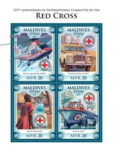 International Committee of the Red Cross MNH Stamps 2018 Maldives M/S - Picture 1 of 1