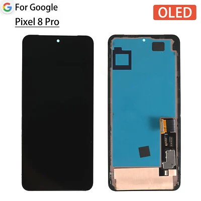 Small OLED For Google Pixel 8 Pro LCD Display Touch Screen Digitizer Replacement - Image 1 of 4