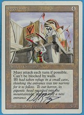 Juggernaut Revised PLD Uncommon Artist Signed Altered CARD (sa4992) ABUGames