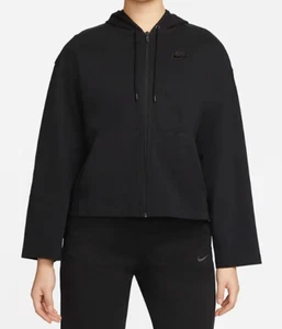 Nike Sportswear Full-Zip Hoodie Women's S / M Black - Picture 1 of 4