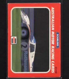 DEREK BELL 1986 Scanlens Racing Card #62 PSA - Picture 1 of 2