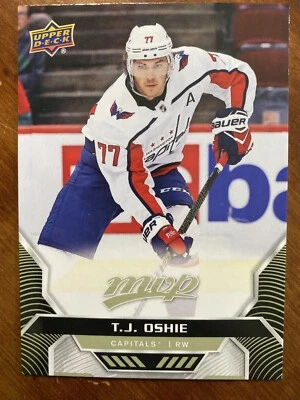 20-21 UD MVP Hockey 171 T.J Oshie - Image 1 of 2