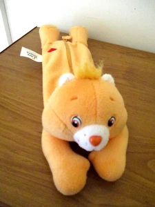 Care Bear Bedtime Bear Pencil Case Plush Soft Toy 2006 -35cms - Picture 1 of 2
