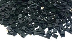 Mini Jumper caps 2.54mm Black color header handle circuit board shunt 200pcs - Picture 1 of 3
