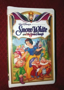 Snow White And The Seven Dwarfs Disney Masterpiece VHS Holographic Cover Inserts - Bild 1 von 3