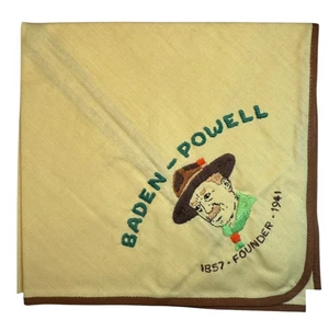 Baden-Powell Boy Scout Movement Founder Neckerchief  - Picture 1 of 2