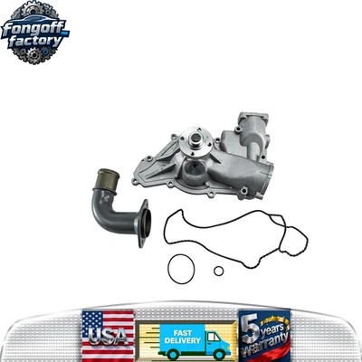 Water Pump Fit 96-2003 Ford F250 F350 E350 Super Duty 7.3L Diesel Powerstroke - Image 1 of 4