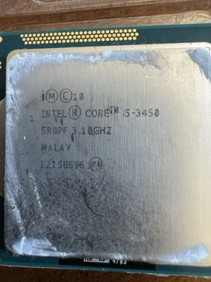 Procesador Intel Core i5-3450 3,10 GHz cuatro núcleos SR0PF Foto 1 de 3