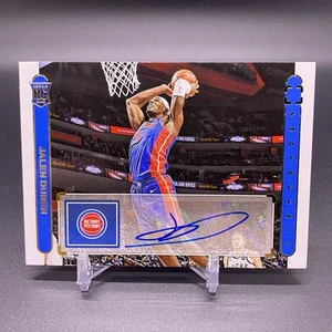 2022-23 Panini Photogenic Jalen Duren RC Auto Detroit Pistons Rookie #RS-JDD - Picture 1 of 2