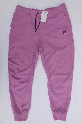 Pantalones deportivos Nike $110 para hombre 2XL Tech polar violeta calce ajustado CU4495-532 - LEER Foto 1 de 4