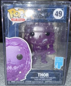 Funko POP! Figura Púrpura Thor 49 Marvel The Infinity Saga Art Series EN ESTUCHE - Imagen 1 de 2