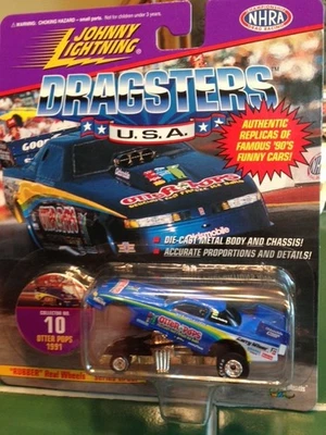 1991 ED MCCULLOCH "OTTER POPS" 1/64 NHRA OLDS F/C JOHNNY LIGHTNING FUNDIDO A PRESIÓN Foto 1 de 2