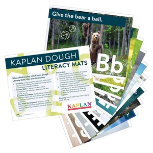 Kaplan Early Learning Kaplan Dough Literacy Mats - Set of 26 - Bild 1 von 5