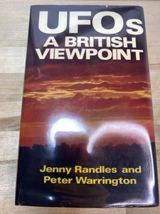 UFOs A British Viewpoint- Jenny Randles & Peter Warrington Signed 1st Edition - Picture 1 of 7
