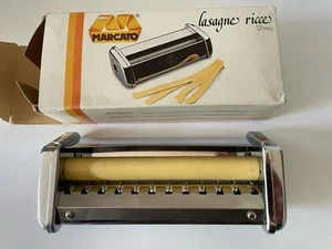 Vintage Marcato Lasagne Ricci for Atlas 150 Pasta Maker, vintage w/box receipt - Picture 1 of 5